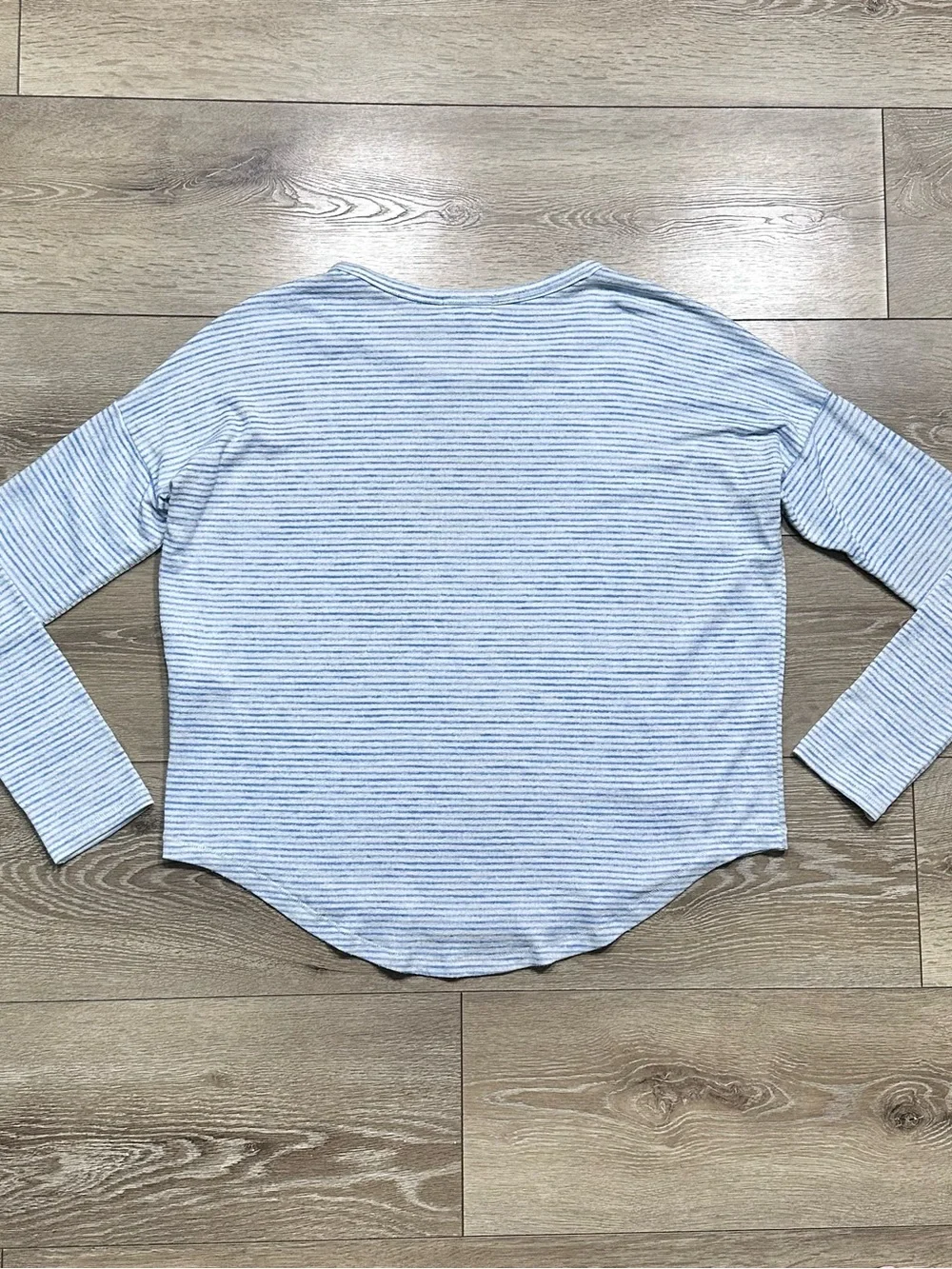 Rag & Bone Knit Striped Long Sleeve Shirt